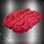 Hackfleisch Färse Pommern im Rohzustand mit gleichmäßiger Körnung, frischer Farbe und natürlicher Struktur aus Färsenfleisch.