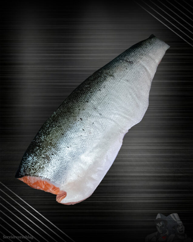 Lachsfilet mit Haut
