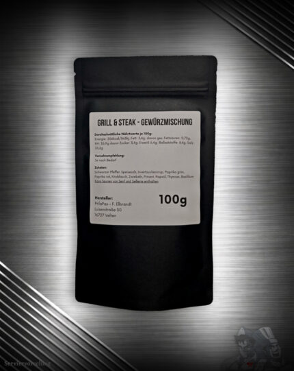 FuK Pfeffer & Flamme Steakpfeffer - Grill- und Steak Gewürzmischung von Fleischer und der Koch Zutatenliste