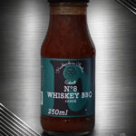 Whiskey BBQ Sauce No. 8, handgekocht in Berlin, 250 ml Glas