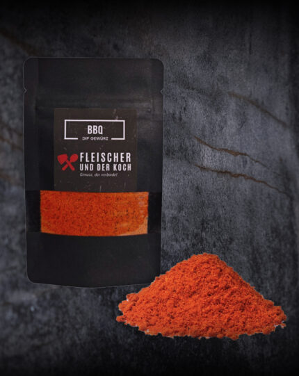 BBQ Dip in einer Schale mit rauchig-süßer Note