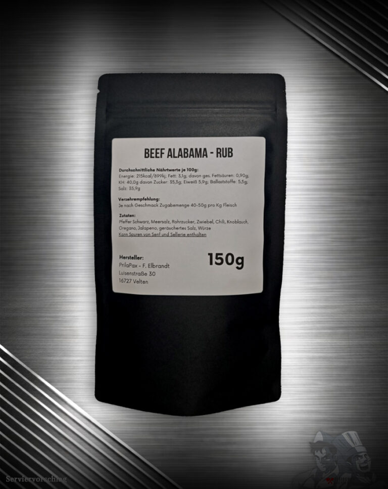 FuK Bama & Bark – Der süß-pikante Beef Rub Alabama