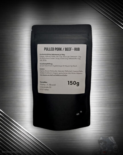 FuK Zupf & Zauber – Der pfeffrig-süße Pulled Pork Rub