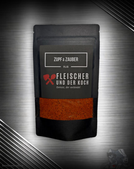 FuK Zupf & Zauber – Pulled Pork Rub in Schale, neben mariniertem Fleisch Thomas Rogenmoser | Berlin – Reichweite & Sichtbarkeit für kreative Marken aus Food, Design & Lifestyle