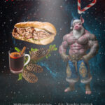 Sous Vide Pulled Pork Weihnachts Bundle mit Duroc Schwein, Pommes und BBQ Sauce