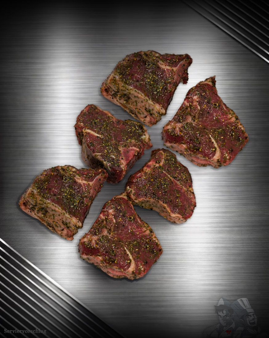 Marinierte Lammkoteletts vom Müritzer Weidelamm Lammkotelett mariniert vom Müritzer Weidelamm