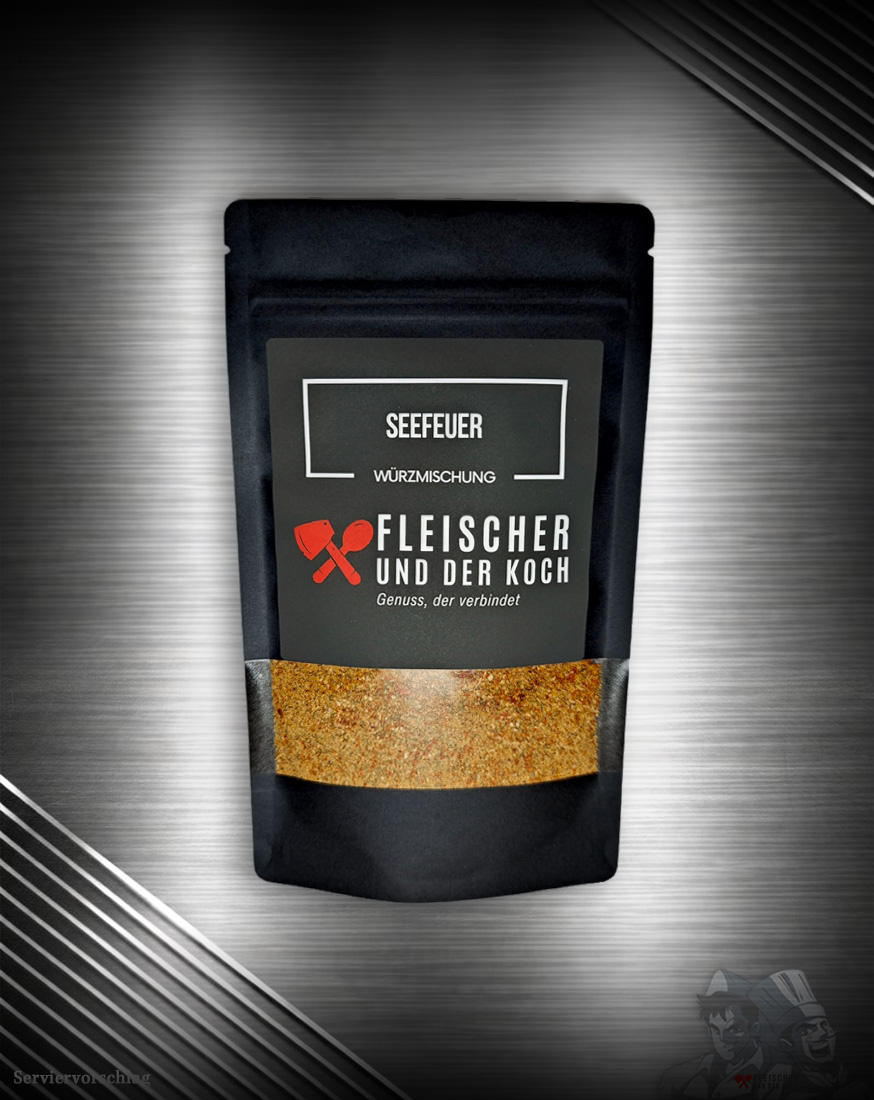 FuK Seefeuer - Spicy Fisch Gewürzmischung Spicy Fisch Gewürzmischung mit Sumach, Dill und Zitronennote