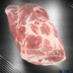 Michalski Schweinenacken ohne Knochen, fein marmoriert, als ganzes Stück im Rohzustand aus Deutschland